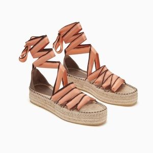 ULLA JOHNSON Maya Ribbon Espadrille